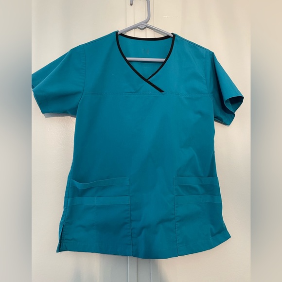Turquoise Dagacci Scrub Set Size Xs extra small like new - Picture 1 of 2